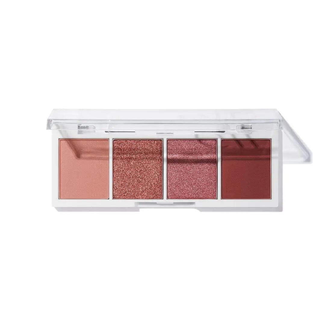 e.l.f. Bite Size Eyeshadows in Berry Bad, featuring matte and shimmer shades in a compact palette.