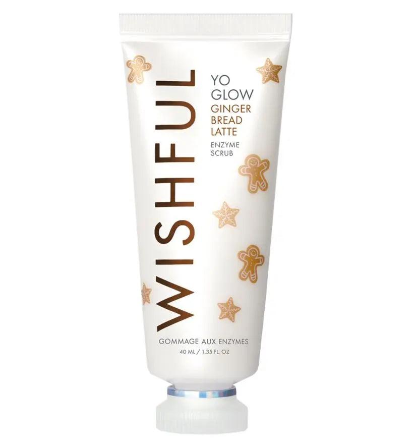 Wishful Yo Glow Gingerbread Latte Enzyme Scrub 40ml LYBC