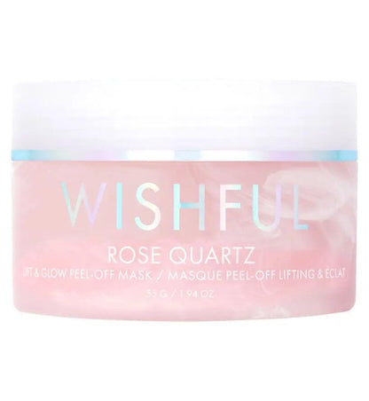 Wishful Rose Quartz Lift & Glow Peel Off Face Mask 55g LYBC