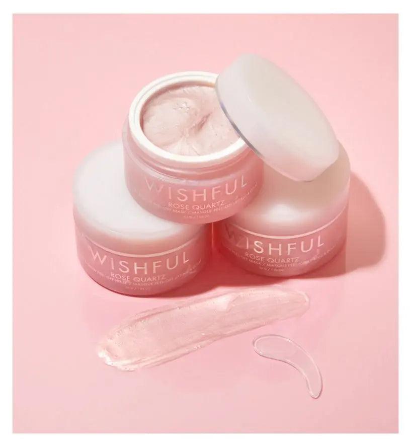 Wishful Rose Quartz Lift & Glow Peel Off Face Mask 55g LYBC