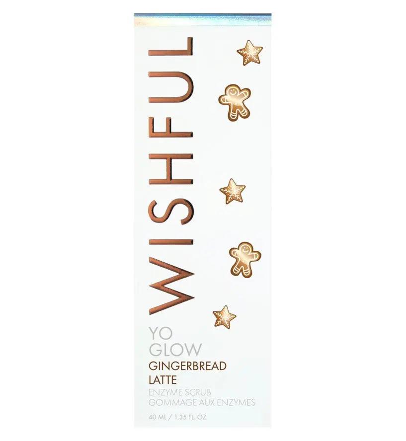 Wishful Yo Glow Gingerbread Latte Enzyme Scrub 40ml LYBC