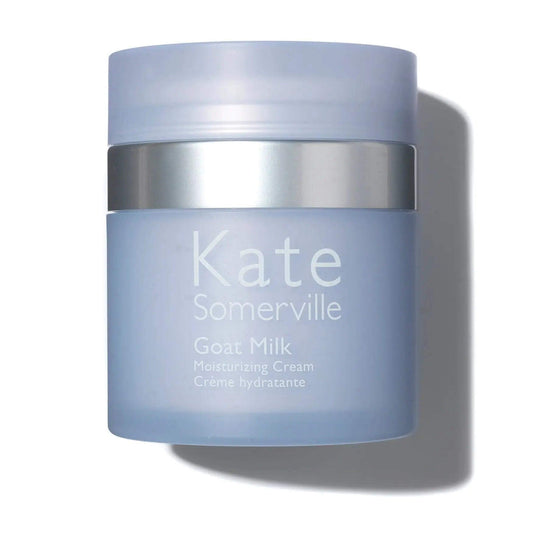 Kate Somerville Goat Milk Moisturizing Cream 50ml packaging, hydrating skincare product for all skin types.
