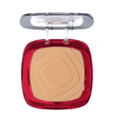 L'Oreal Infallible 24H Freshwear Face Powder in 200 Golden Sand, offering matte finish and lasting coverage.