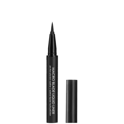 Natasha Denona Macro Blade Liquid Liner in Black, precision felt-tip applicator for bold eyeliner looks.
