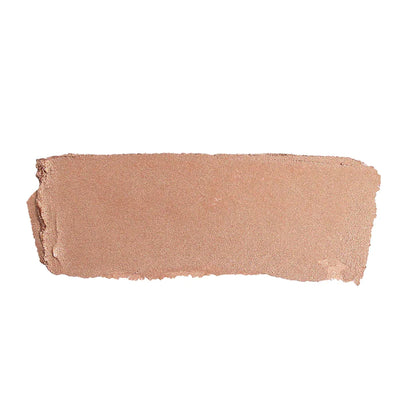 Swatch of NUDESTIX Magnetic Luminous Eye Colour Pencil in Nudity, showcasing a warm, shimmering nude shade.