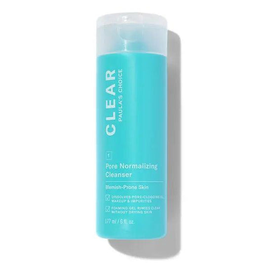 Paula's Choice Clear Cleanser 177ml for blemish-prone skin, refreshing gel that cleanses without drying.
