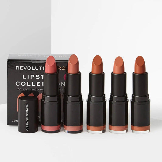 Revolution Pro Nude Lipstick Set Bare Collection LYBC