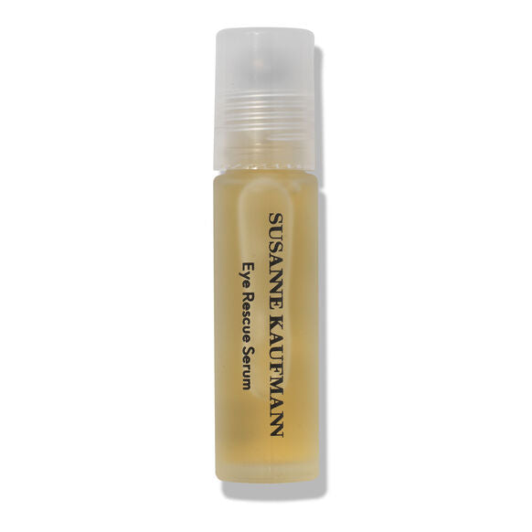 Susanne Kaufmann Eye Rescue Serum 10ml in roll-on bottle for rejuvenating tired eyes and delivering hydration.