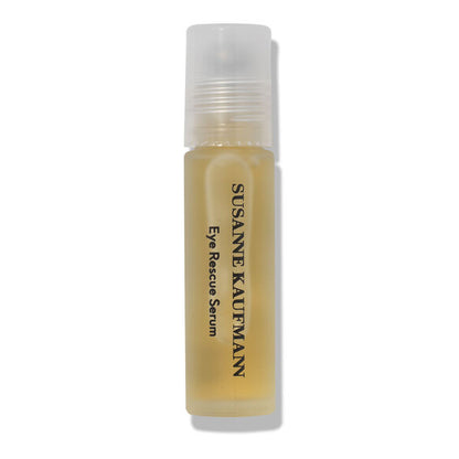 Susanne Kaufmann Eye Rescue Serum 10ml in roll-on bottle for rejuvenating tired eyes and delivering hydration.