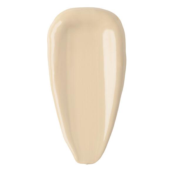 Beige cream swatch of Ultra Violette SPF 50+ Supreme Screen Hydrating Facial Sunscreen for skincare product display.